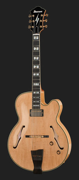 Ibanez Pat Metheny Pm200 Nt Prestige Japon Signature H Ht Eb - Natural - Guitare Électrique 3/4 Caisse & Jazz - Variation 2