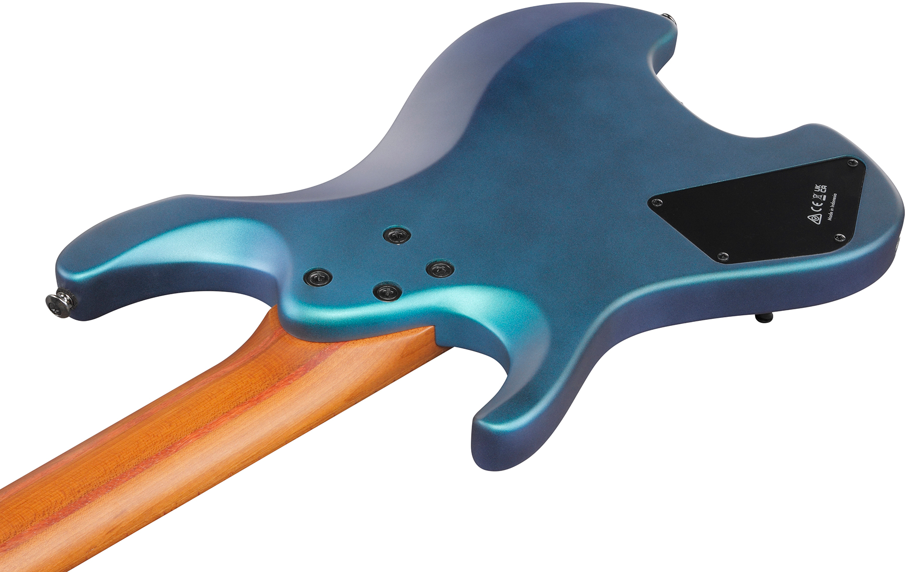 Ibanez Q547 Bmm Quest 7c Hss Ht Mn - Blue Chameleon Metallic Matte - Guitare Électrique 7 Cordes - Variation 3