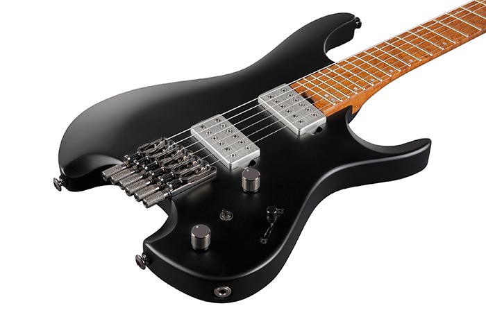 Ibanez Qx52 Bkf Quest Hh Ht Mn - Black Flat - Guitare Électrique MÉtal - Variation 2