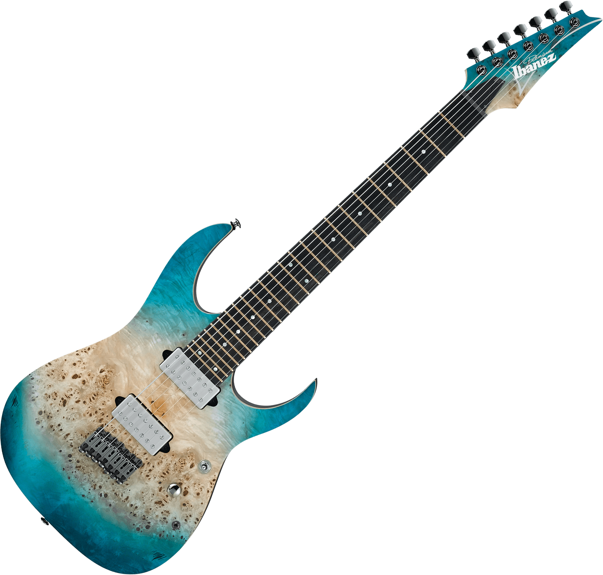 Guitare électrique solid body Ibanez RG1127PBFX CIF Premium caribbean