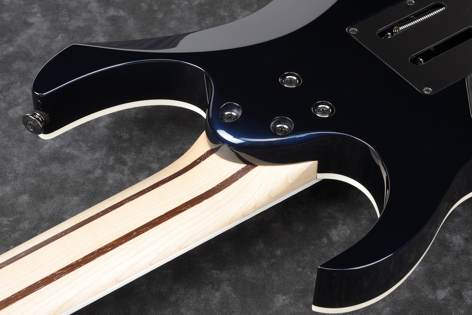 Ibanez Rg2027rxl Dtb Prestige Jap 7c Baryton 2h Dimarzio Fr Rw - Dark Tide Blue - Guitare Électrique Baryton - Variation 4