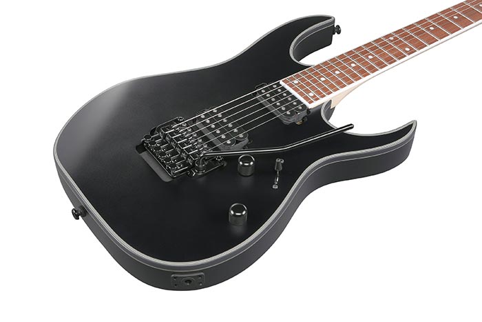 Ibanez Rg420ex Bkf Standard 2h Fr Jat - Black Flat - Guitare Électrique Forme Str - Variation 2