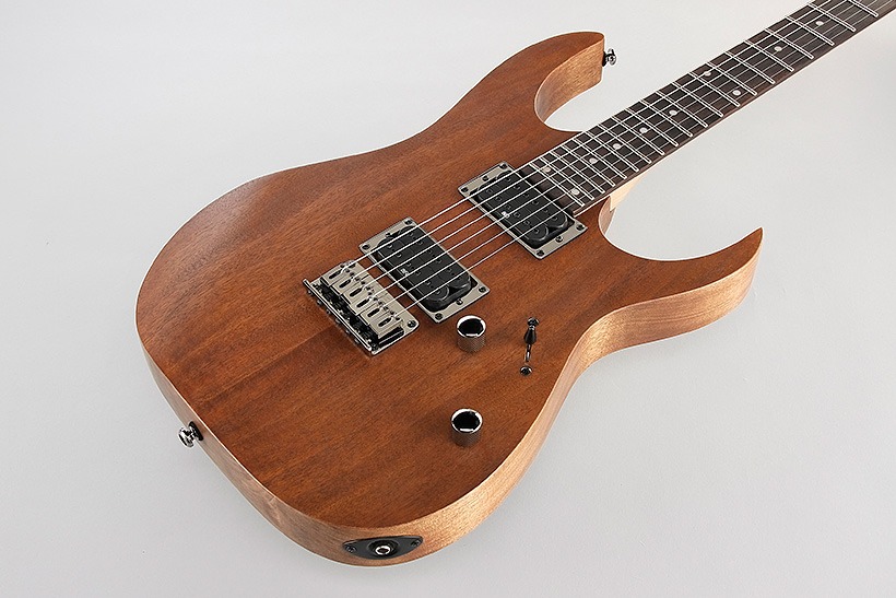 Ibanez Rg421 Mol Standard Hh Ht Jat - Natural Mahogany - Guitare Électrique Forme Str - Variation 2