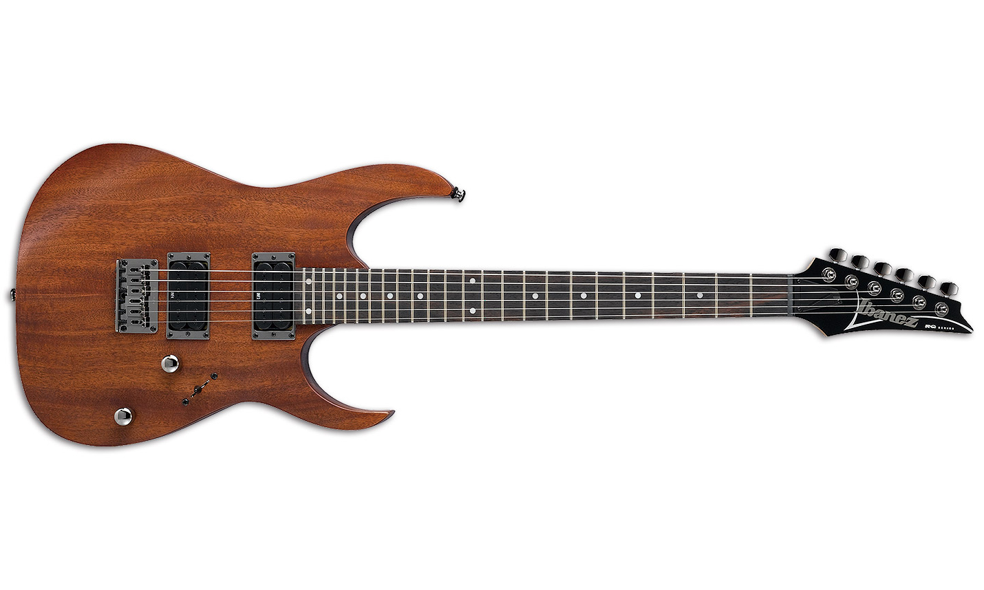 Ibanez Rg421 Mol Standard Hh Ht Jat - Natural Mahogany - Guitare Électrique Forme Str - Variation 1