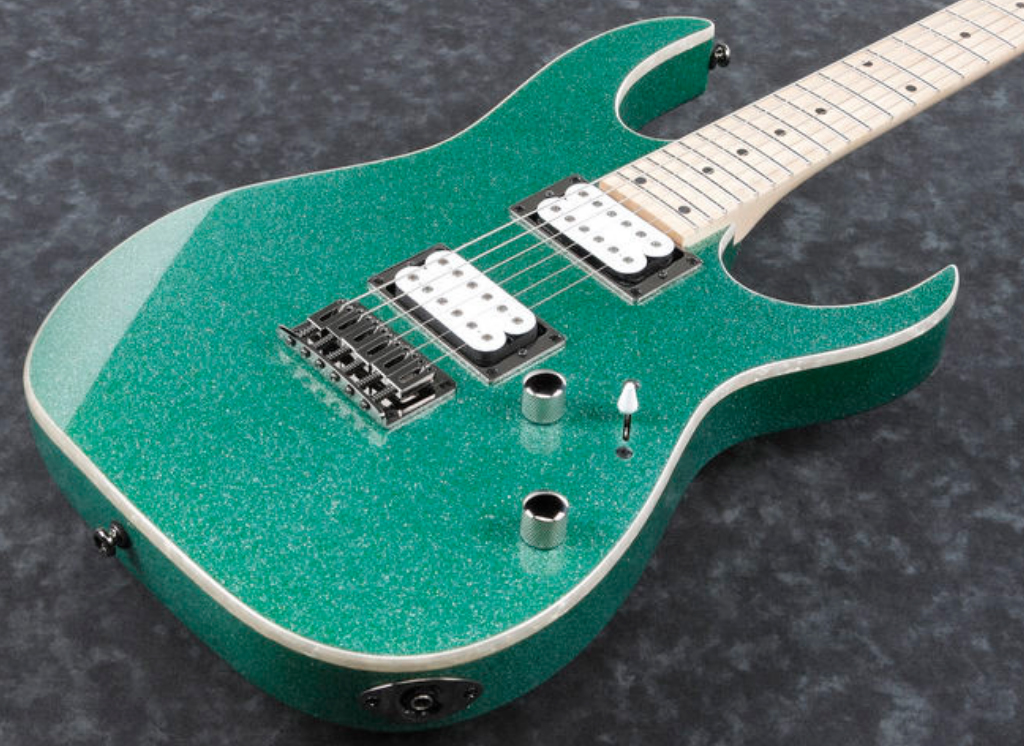 Ibanez Rg421msp Tsp Standard Ht Hh Mn - Turquoise Sparkle - Guitare Électrique Forme Str - Variation 2