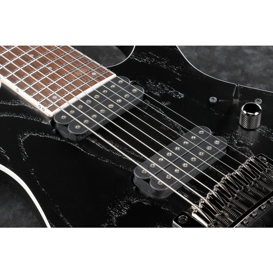 Ibanez Rg5328 Ldk Prestige Japon 8-cordes Hh Ht Eb - Lightning Through A Dark - Guitare Électrique Baryton - Variation 3