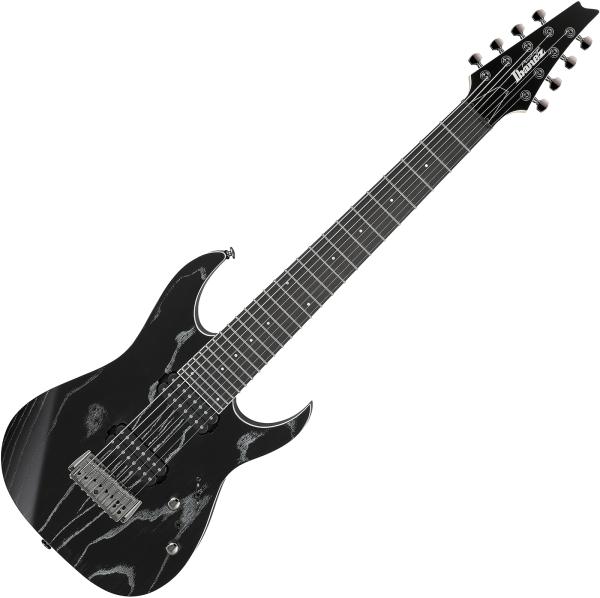 Ibanez Prestige Japan RG5328R LDK 8-String - lightning through a