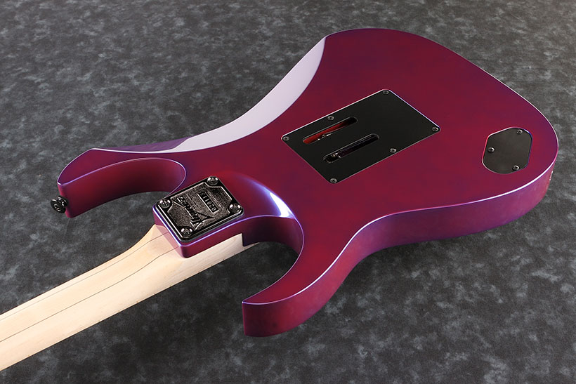 Ibanez Rg550 Pn Genesis Japon Hsh Fr Mn - Purple Neon - Guitare Électrique Forme Str - Variation 2