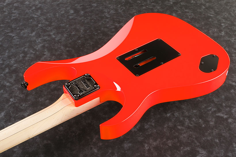 Ibanez Rg550 Rf Genesis Japon Hsh Fr Mn - Road Flare Red - Guitare Électrique Forme Str - Variation 2