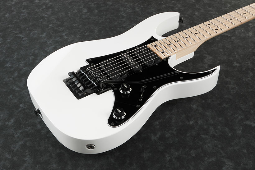 Ibanez Rg550 Wh Genesis Japan Hsh Fr Mn - White - Guitare Électrique Forme Str - Variation 1