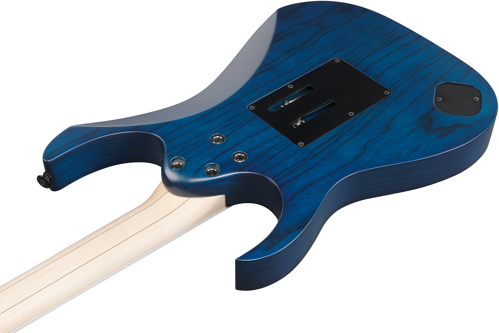 Ibanez Rg653dx Tdf Prestige Jap 2h Rw - Transparent Deep Blue Flat - Guitare Électrique Forme Str - Variation 3