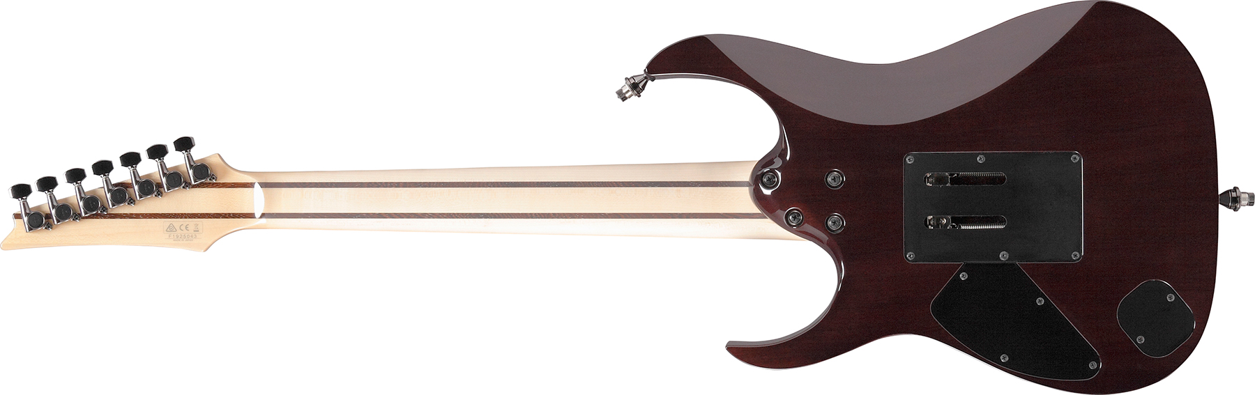 Ibanez Rg8527 Bre J.custom Jap 7c 2h Dimarzio Fr Eb - Black Rutile - Guitare Électrique 7 Cordes - Variation 1