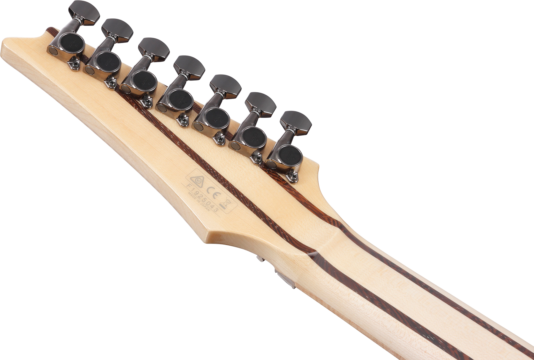 Ibanez Rg8527 Bre J.custom Jap 7c 2h Dimarzio Fr Eb - Black Rutile - Guitare Électrique 7 Cordes - Variation 4