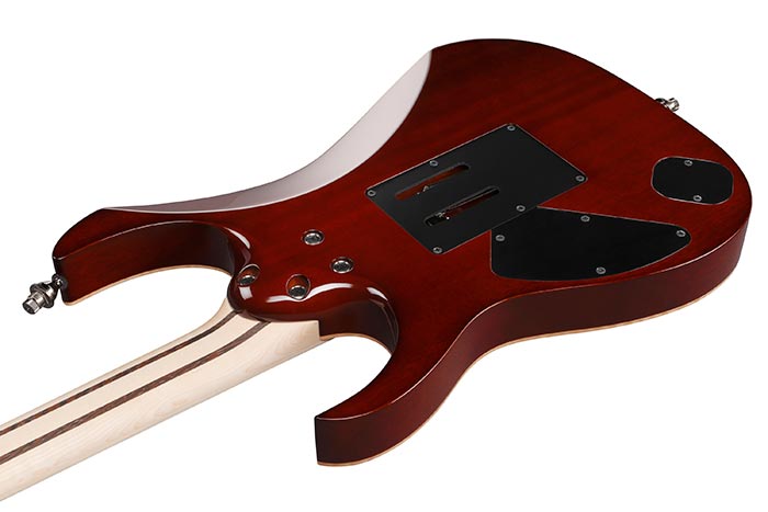 Ibanez Rg8570 Bsr J.custom Jap Hsh Dimarzio Fr Rw - Brownish Sphalerite - Guitare Électrique Forme Str - Variation 3