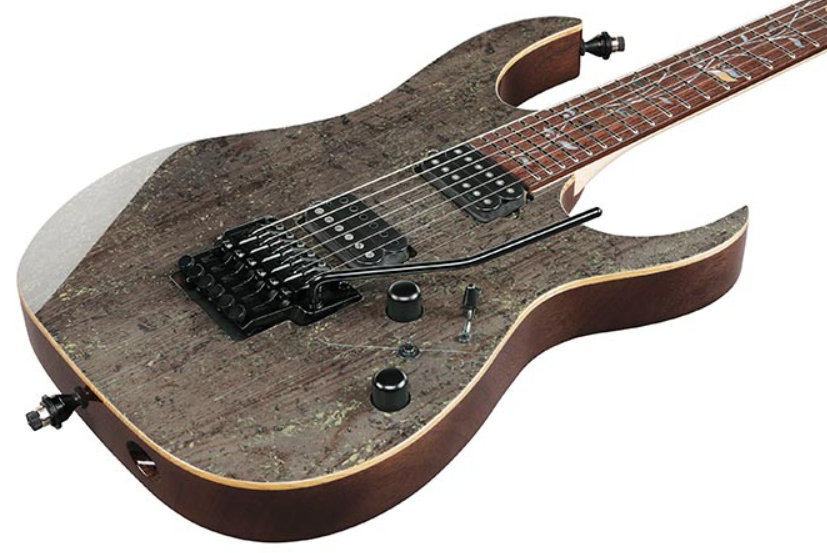 Ibanez Rg8620 Bqz J.custom Jap 2h Dimarzio Fr Eb - Black Quartz - Guitare Électrique Forme Str - Variation 1