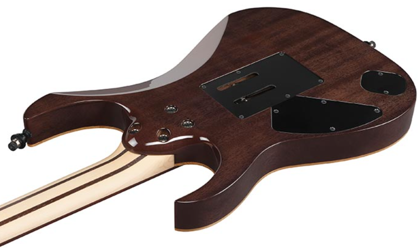 Ibanez Rg8620 Bqz J.custom Jap 2h Dimarzio Fr Eb - Black Quartz - Guitare Électrique Forme Str - Variation 4