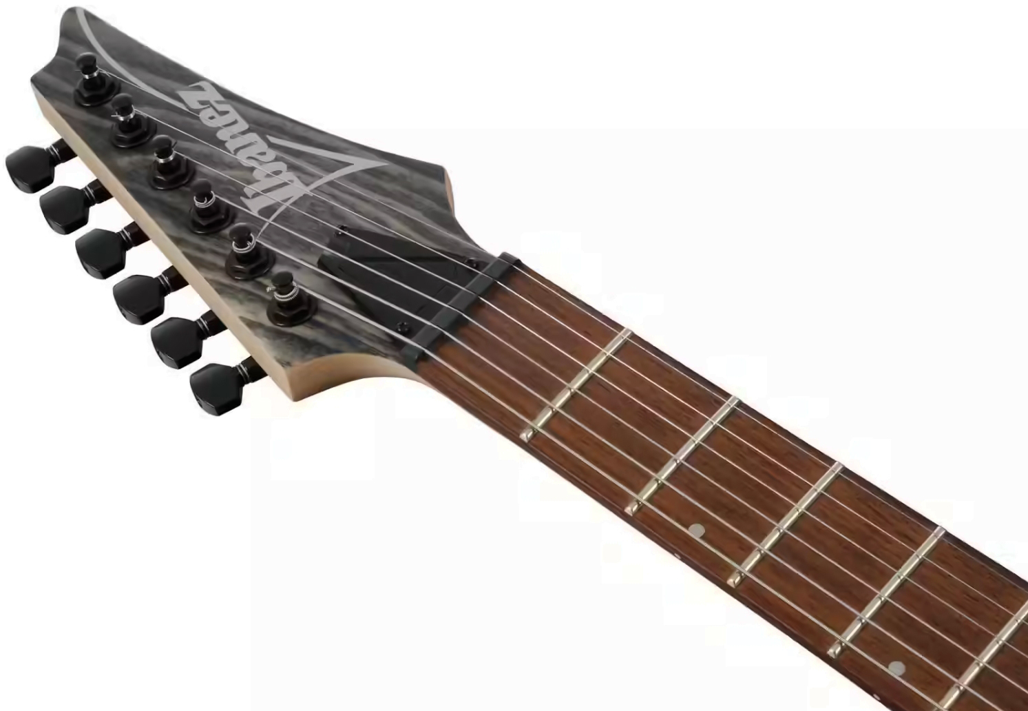 Ibanez Rga42ah Bks Standard 2h Ht Jat - Black Stained - Guitare Électrique Forme Str - Variation 4