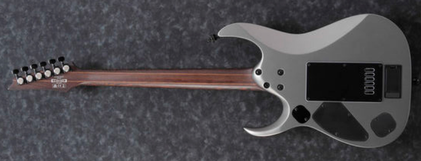 Ibanez Rgd61alet Mgm Axion Label Hh Fishman Fluence Ht Evertune Eb - Metallic Gray Matte - Guitare Électrique Forme Str - Variation 1