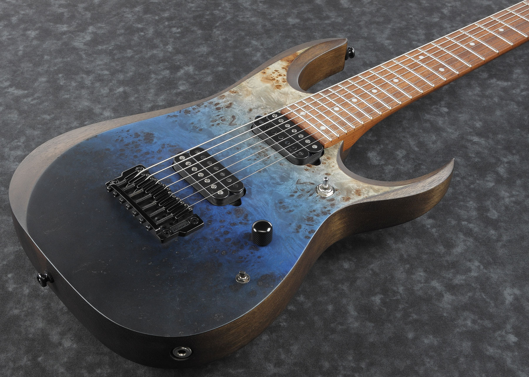 Ibanez Rgd7521pb Dsf Standard 7c Baryton 2h Dimarzio Ht Jat - Deep Seafloor Fade - Guitare Électrique 7 Cordes - Variation 2