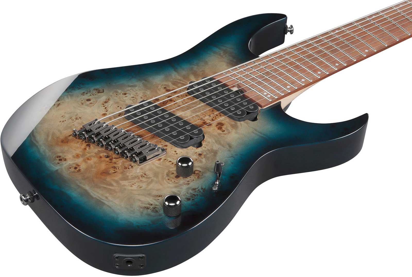 Ibanez Rgms8pb Cbs Standard 8c Multiscale 2h Ht Jat - Cosmic Blue Starburst - Guitare Électrique Multi-scale - Variation 2