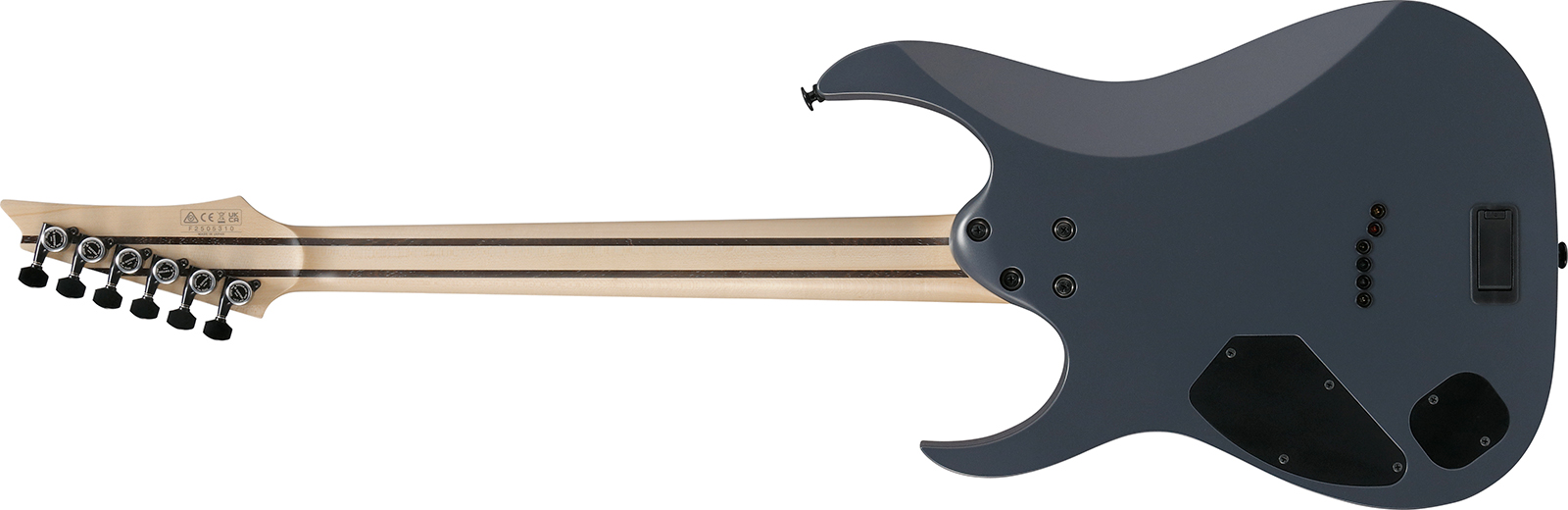 Ibanez Rgr5121rb Grf Prestige Jap 2h Fishman Fluence Ht Rw - Gray Metallic Flat - Guitare Électrique Forme Str - Variation 1