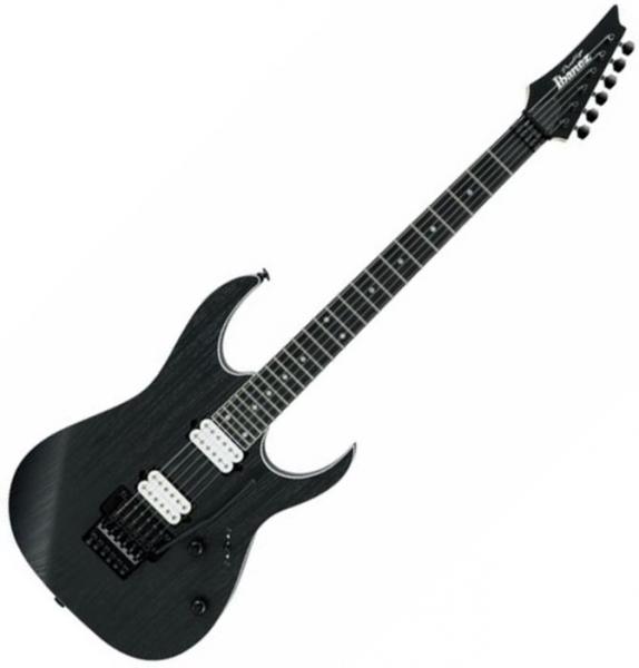 Guitare électrique solid body Ibanez RGR652AHB WK Prestige Japan - Weathered black