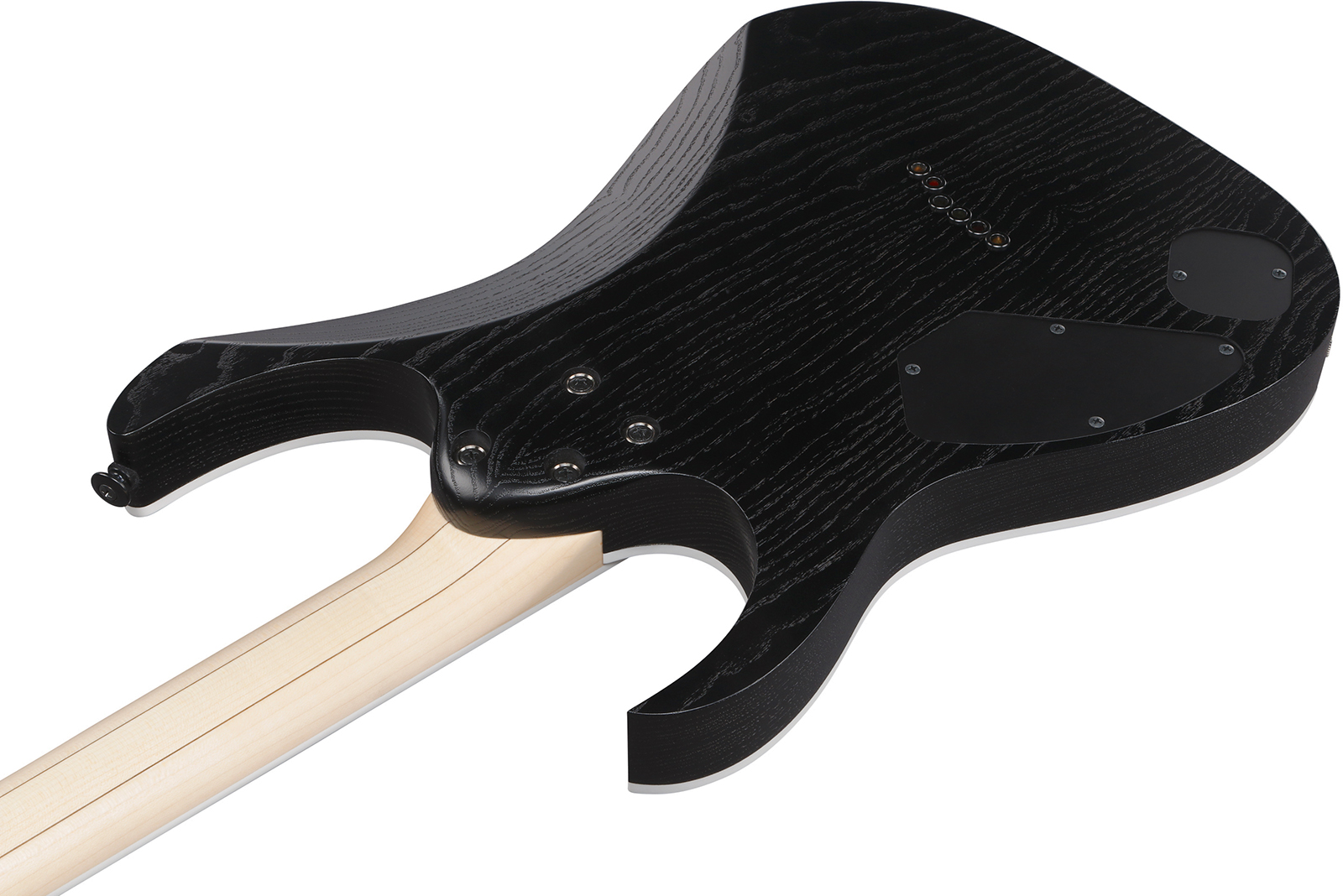 Ibanez Rgr662ahbf Wk Prestige Jap 2h Dimarzio Ht Rw - Weathered Black - Guitare Électrique Forme Str - Variation 3