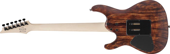 Ibanez S520ah Abs Sabre Premium 2h Trem Rw - Antique Brown Stained - Guitare Électrique Forme Str - Variation 1