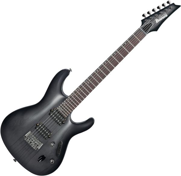Ibanez Prestige Japan S6621AH TGB - transparent grey burst Str