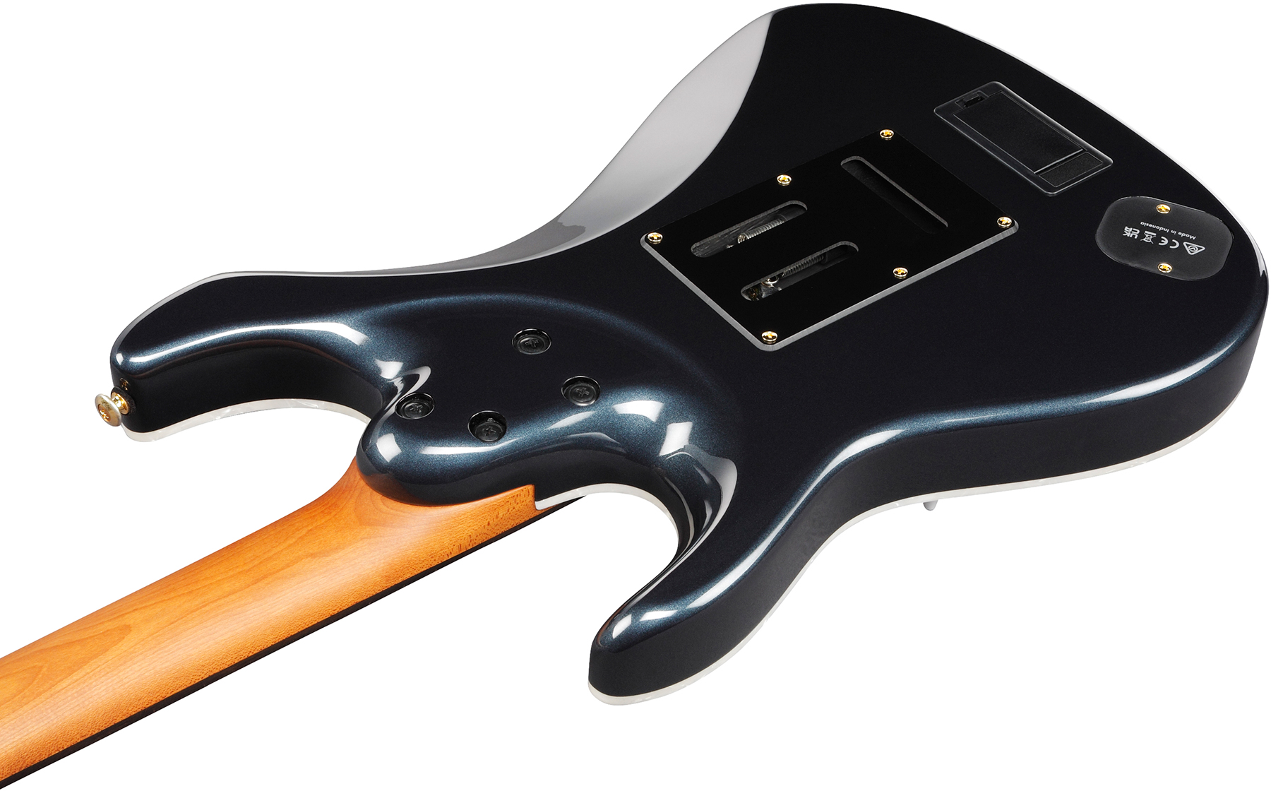 Ibanez Scott Lepage Krys10 Premium Signature 2h Fishman Fluence Trem Eb - Gold - Guitare Électrique Forme Str - Variation 3