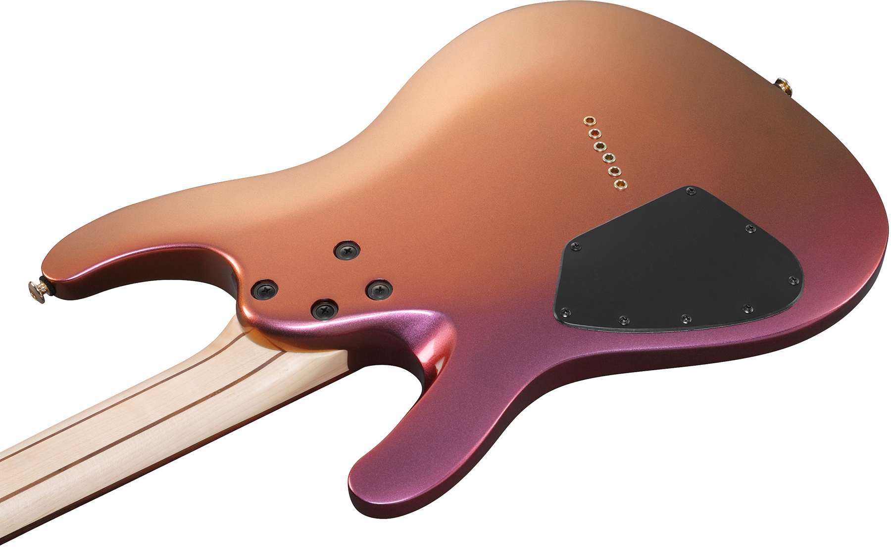 Ibanez Sml721 Rgc Axe Design Lab Multiscale 2h Ht Rw - Rose Gold Chameleon - Guitare Électrique Multi-scale - Variation 3