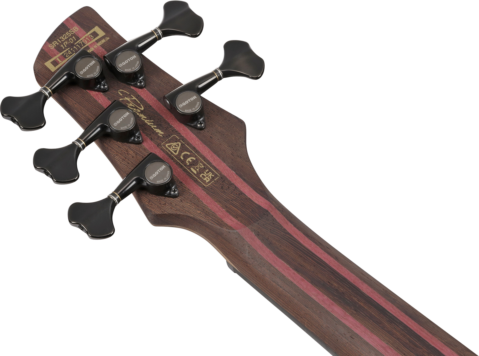 Ibanez Sr1325sb Ivf Premium 5c Active Pp - Icebreaker Wave Flat - Basse Électrique Solid Body - Variation 4