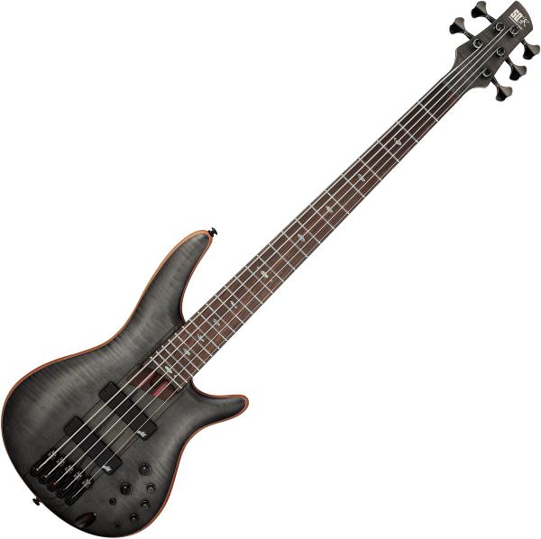 Ibanez Premium SR1455DW TGF 5-String - transparent gray flat Solid