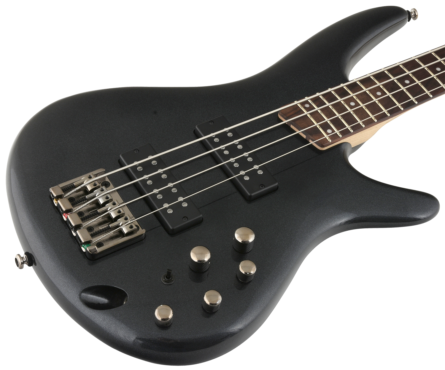 Ibanez Sr300e Ipt Standard Active Jat - Iron Pewter - Basse Électrique Solid Body - Variation 3