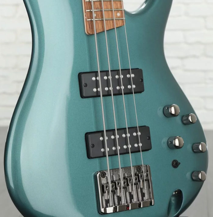 Ibanez Sr300e Msg Standard Active Jat - Metallic Sage Green - Basse Électrique Solid Body - Variation 3