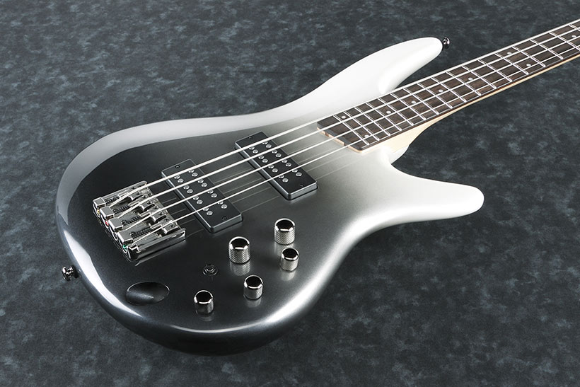 Ibanez Sr300e Pfm Standard - Pearl Black Fade Metallic - Basse Électrique Solid Body - Variation 1