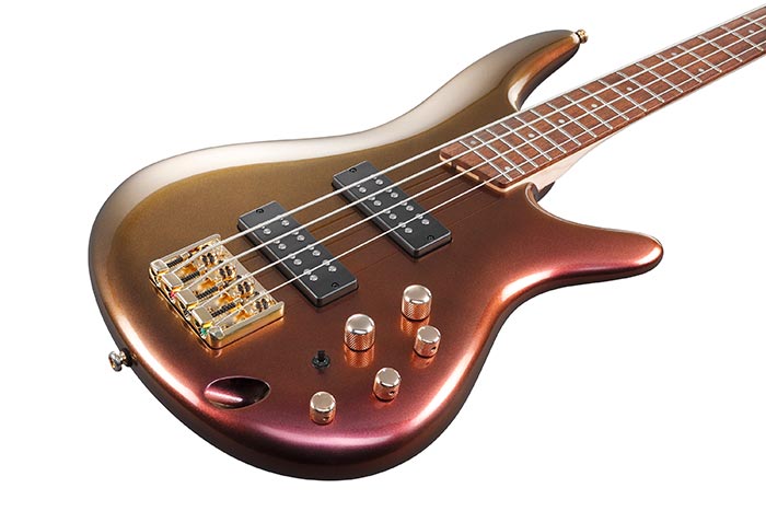 Ibanez Sr300edx Rgc Standard Active Jat - Rose Gold Chameleon - Basse Électrique Solid Body - Variation 2