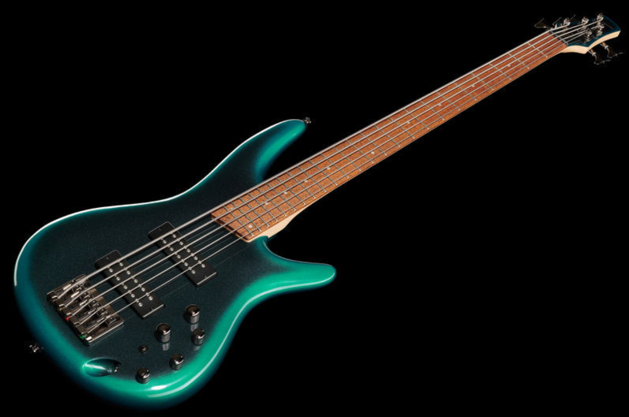 Ibanez Sr305e Cub Standard 5c Active Jat - Cerulean Aura Burst - Basse Électrique Solid Body - Variation 1