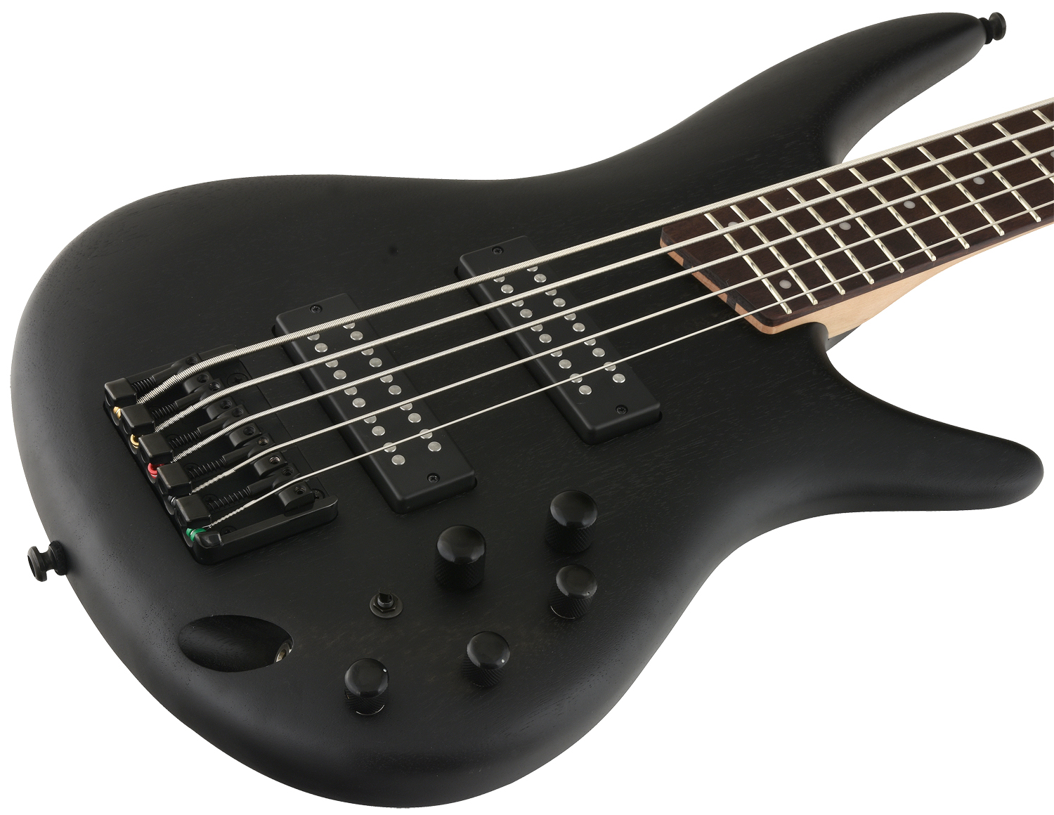 Ibanez Sr305eb Wk Standard 5c Active Jat - Weathered Black - Basse Électrique Solid Body - Variation 3