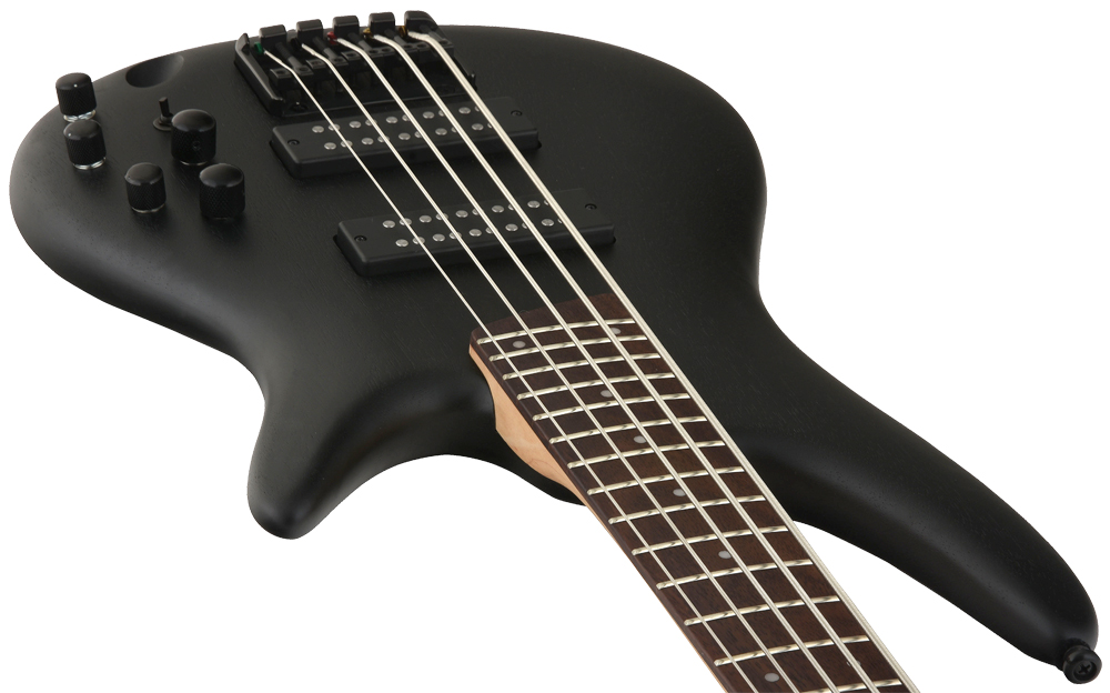 Ibanez Sr305eb Wk Standard 5c Active Jat - Weathered Black - Basse Électrique Solid Body - Variation 4