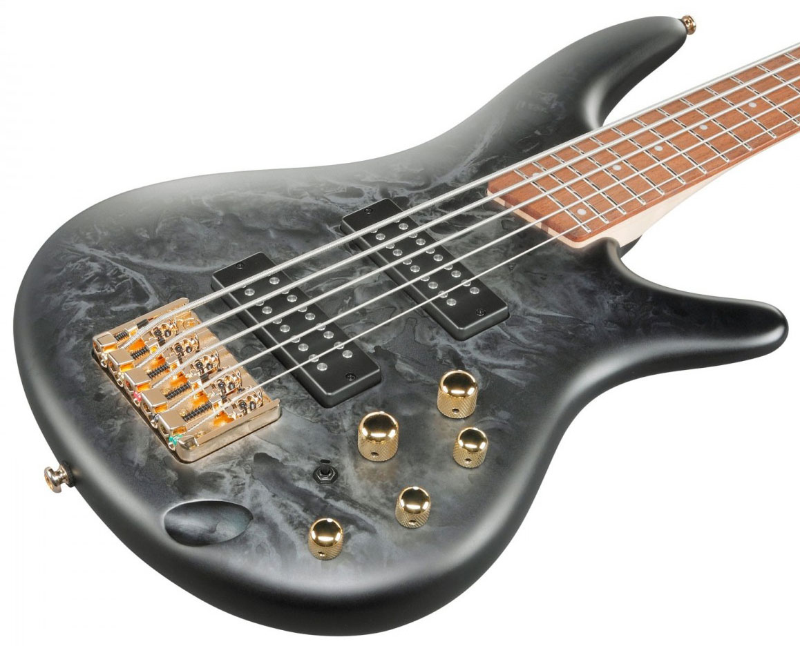 Ibanez Sr305edx Bzm Standard 5c Active Jat - Black Ice Frozen Matte - Basse Électrique Solid Body - Variation 2