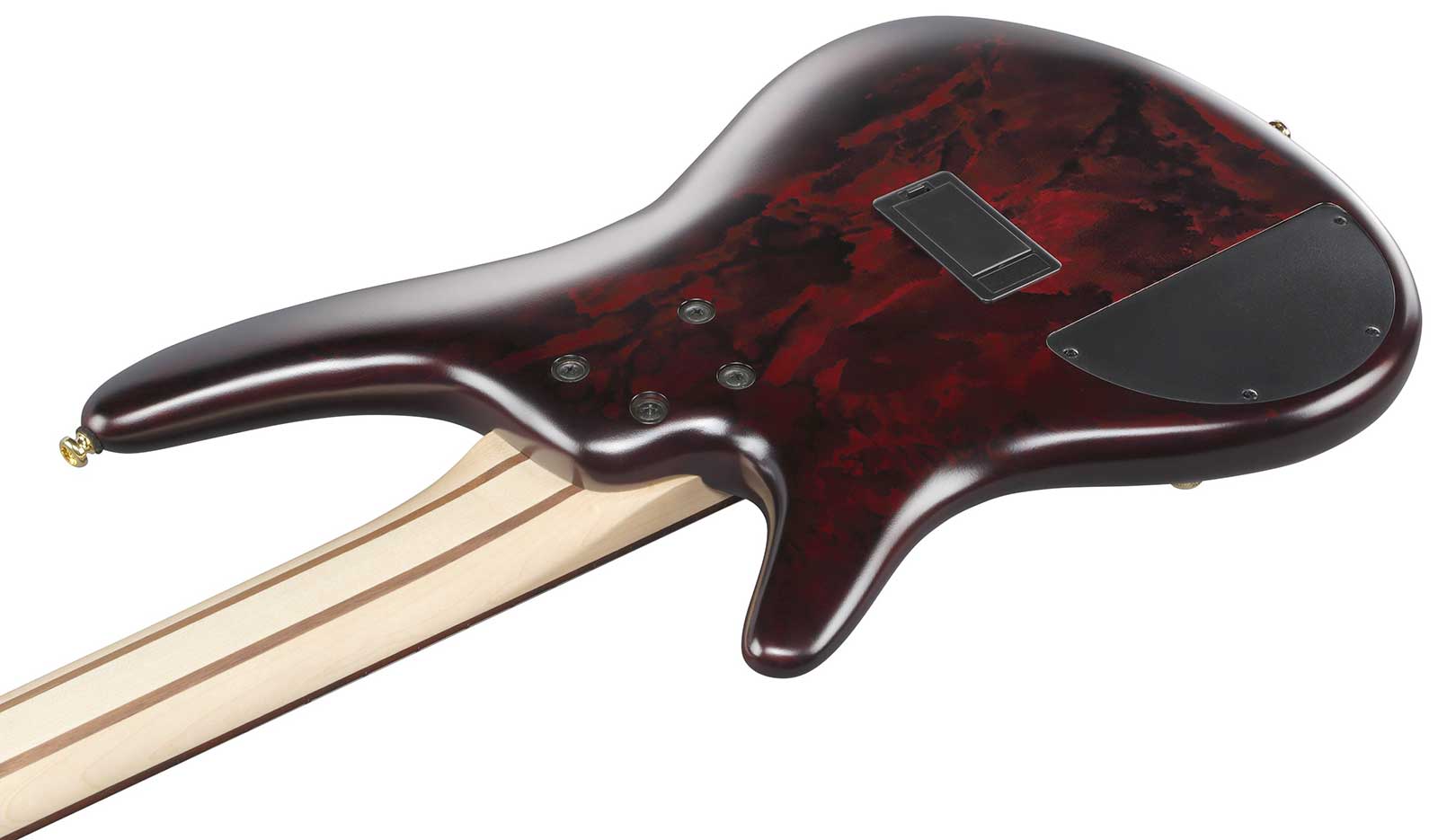 Ibanez Sr305edx Wzm Standard 5c Active Jat - Wine Red Frozen Matte - Basse Électrique Solid Body - Variation 3