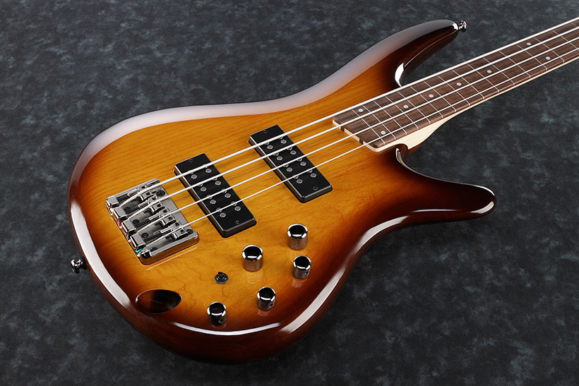 Ibanez Sr370ef Bbt Standard Fretless Active Jat - Brown Burst - Basse Électrique Solid Body - Variation 1