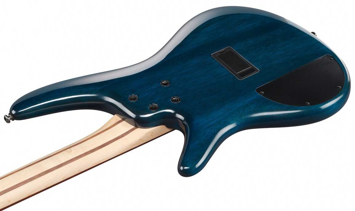 Ibanez Sr400eqm Scb Standard Active Jat - Stain Cosmic Blue Stardust - Basse Électrique Solid Body - Variation 3