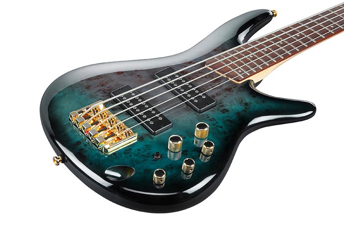 Ibanez Sr405epbdx Tsu Standard 5c Active Jat - Tropical Seafloor Burst - Basse Électrique Solid Body - Variation 2