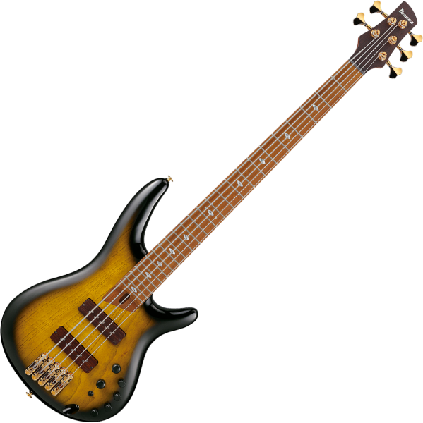 Ibanez Prestige Japan SR4505 DST 5-String - desert sunset burst Basse ...