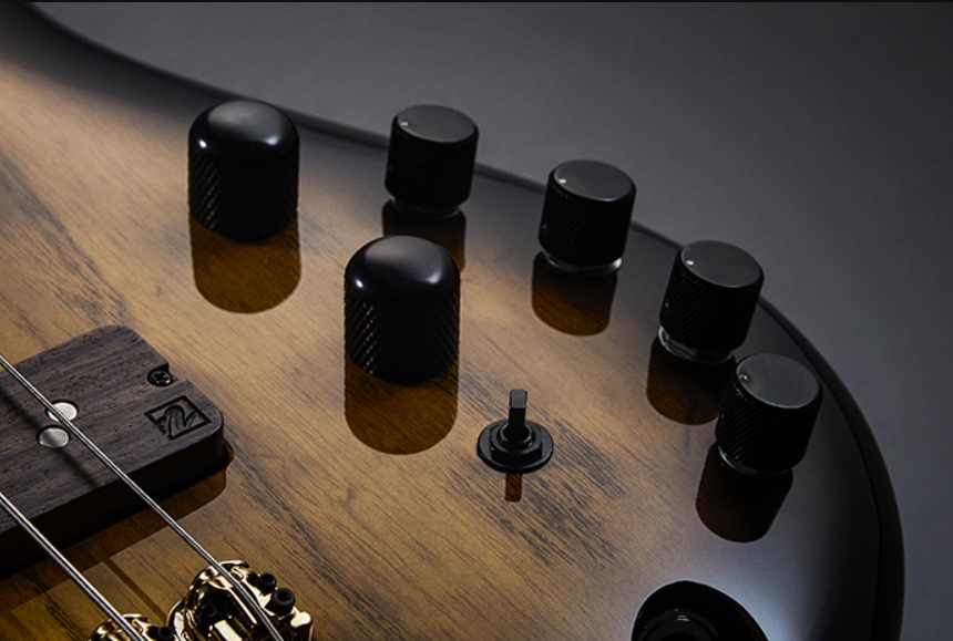 Ibanez Sr4505 Dst Prestige Jap 5c Active Mn - Desert Sunset Burst - Basse Électrique Solid Body - Variation 4