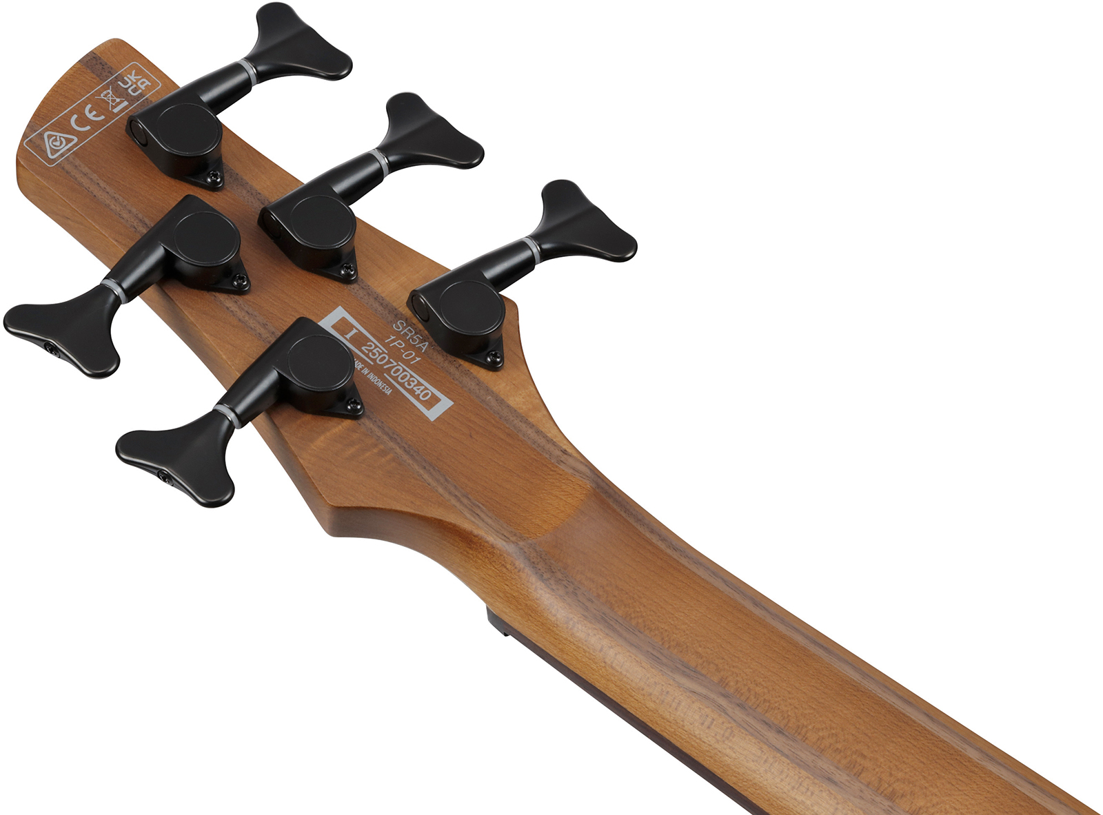 Ibanez Sr505a Mhl Standard 5c Active Bartolini Rw - Mahogany Brown Burst Low Gloss - Basse Électrique Solid Body - Variation 4