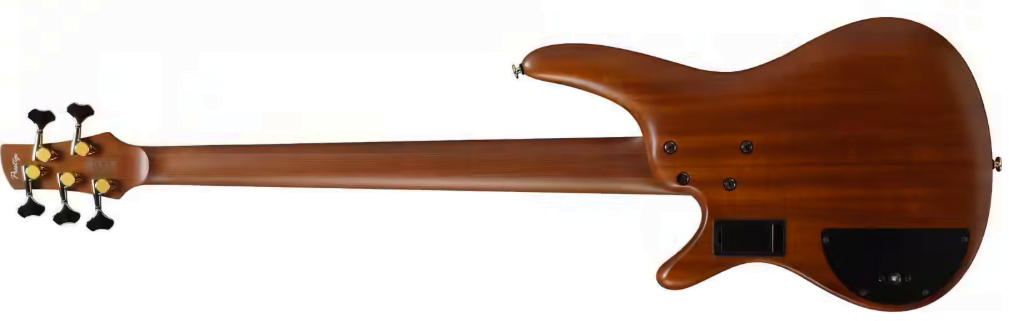 Ibanez Sr5505 Mhf Prestige Jap 5c Active Rw - Mocha Flat - Basse Électrique Solid Body - Variation 1