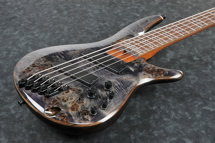 Ibanez Srms805 Dtw Workshop 5c Multiscale Active Bartolini Pp - Deep Twilight - Basse Électrique Solid Body - Variation 3